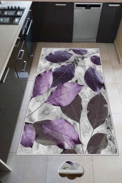 Conceptum Alfombra Multicolor con Impresión Digital 3D de 80 x 50 cm